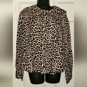Leopard Print Blouse